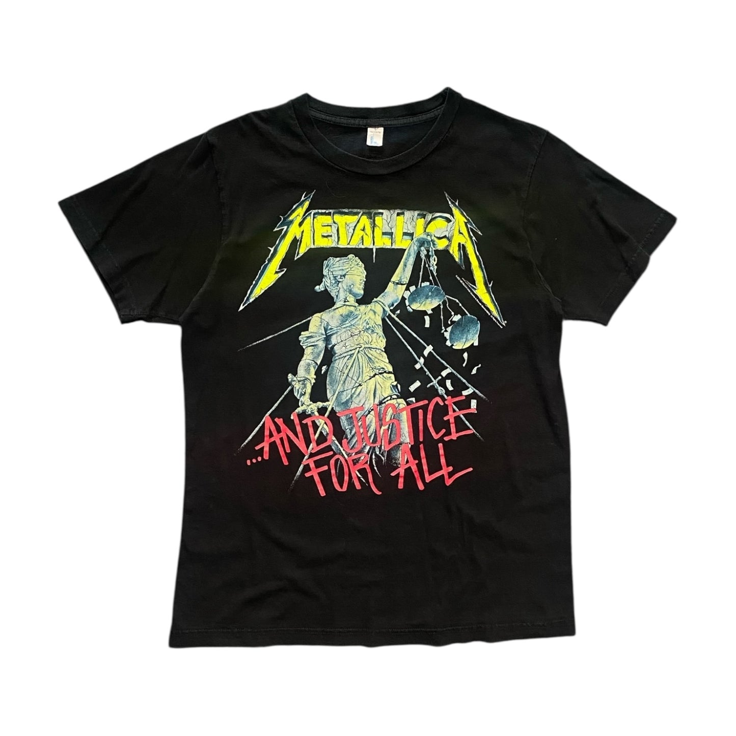 2007 Metallica "and Justice for All" Black T-shirt