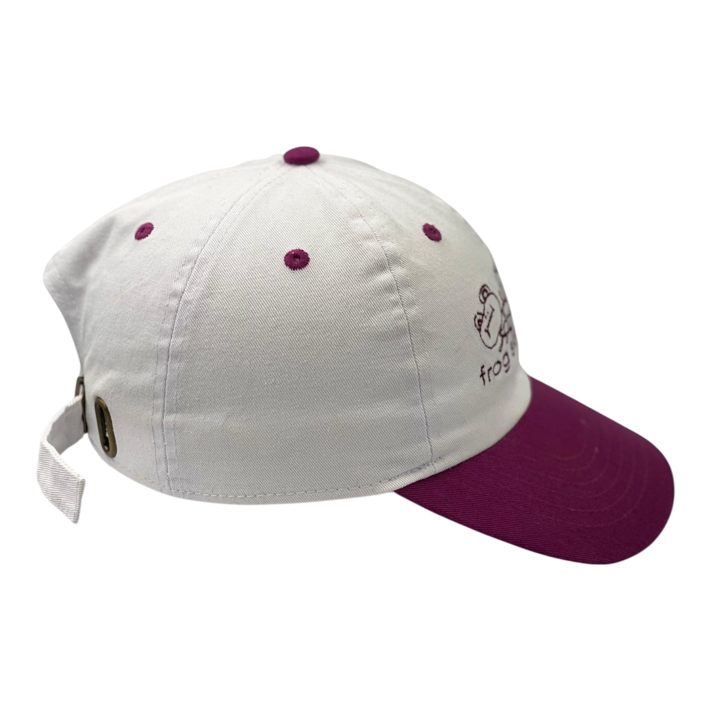 Frog Skateboards Maroon/White Cap