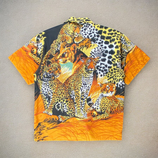Sport Cheetah Tiger Animal Print Shirt