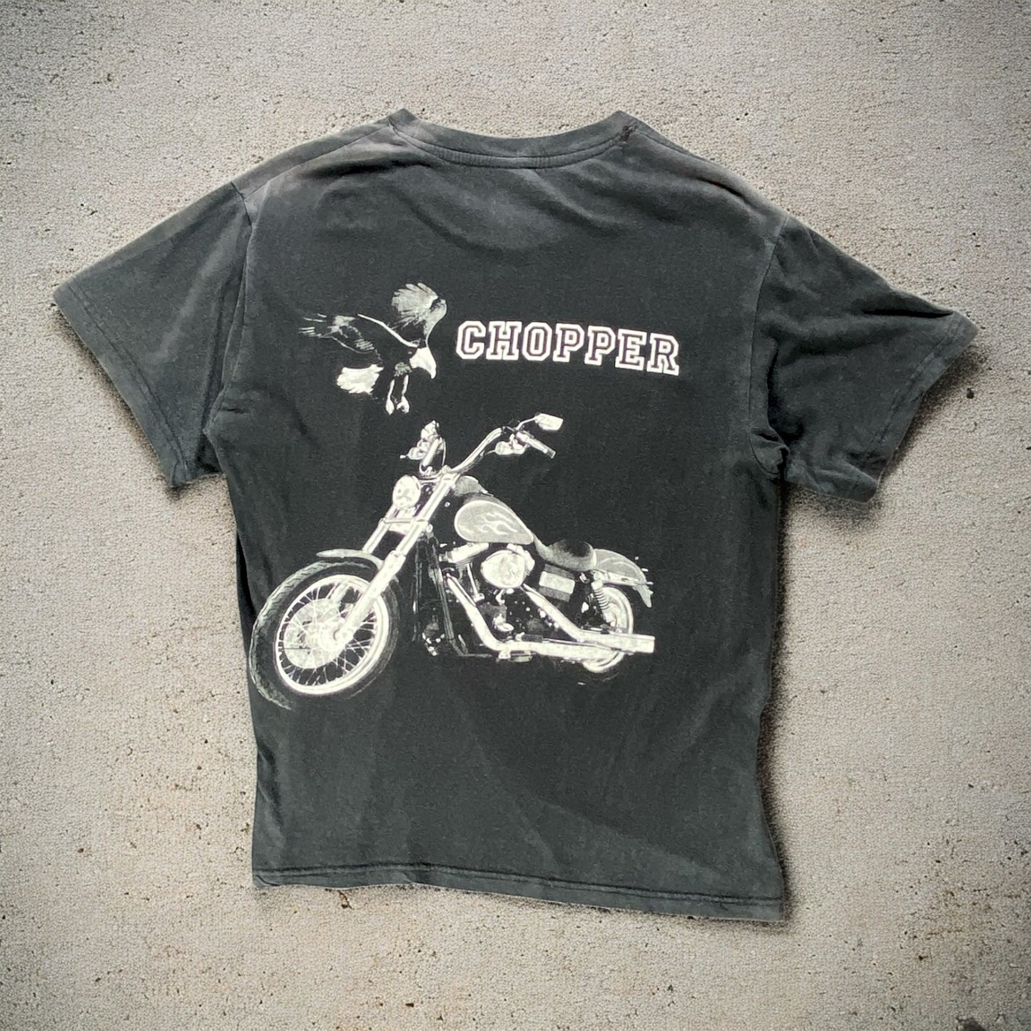 Chopper Biker Black T-shirt