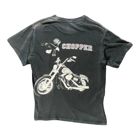 Chopper Biker Black T-shirt