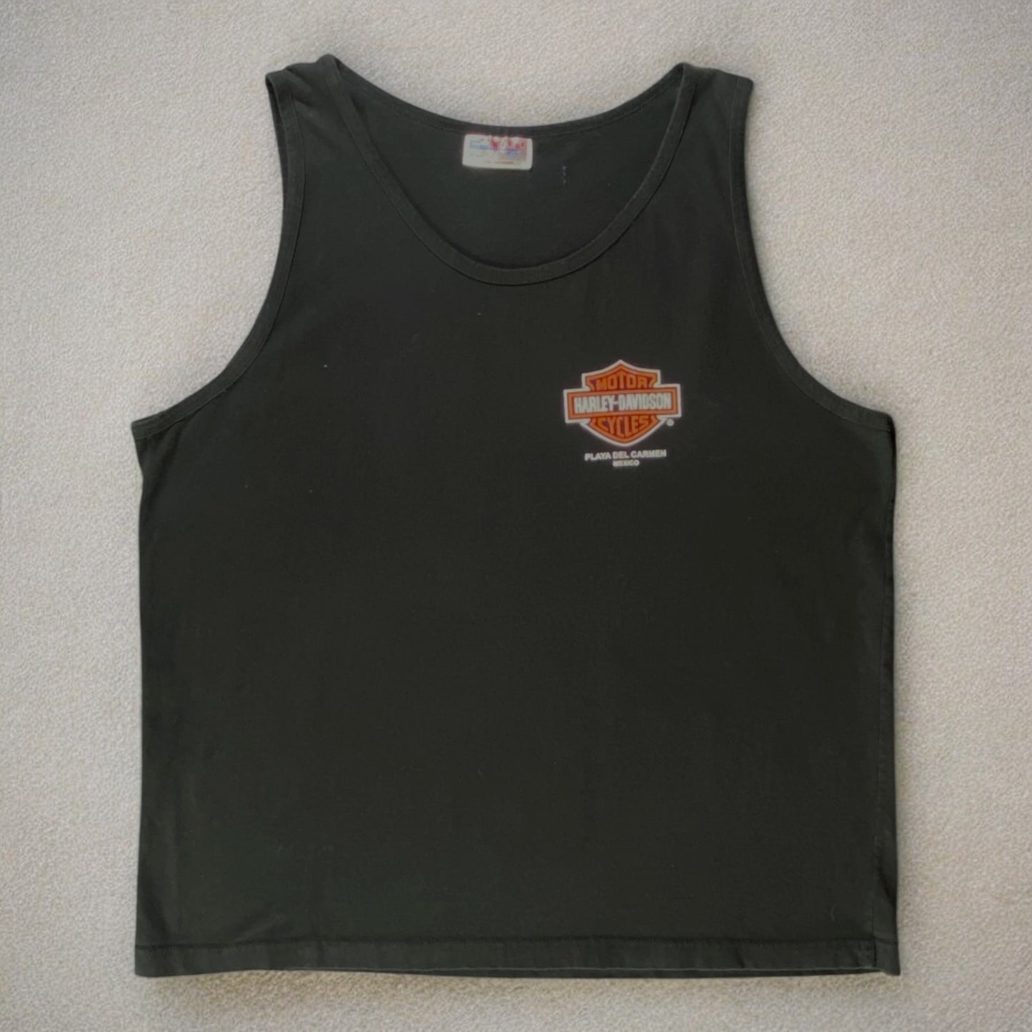 Harley Davidson Playa Del Carmen Mexico Sleeveless T-shirt