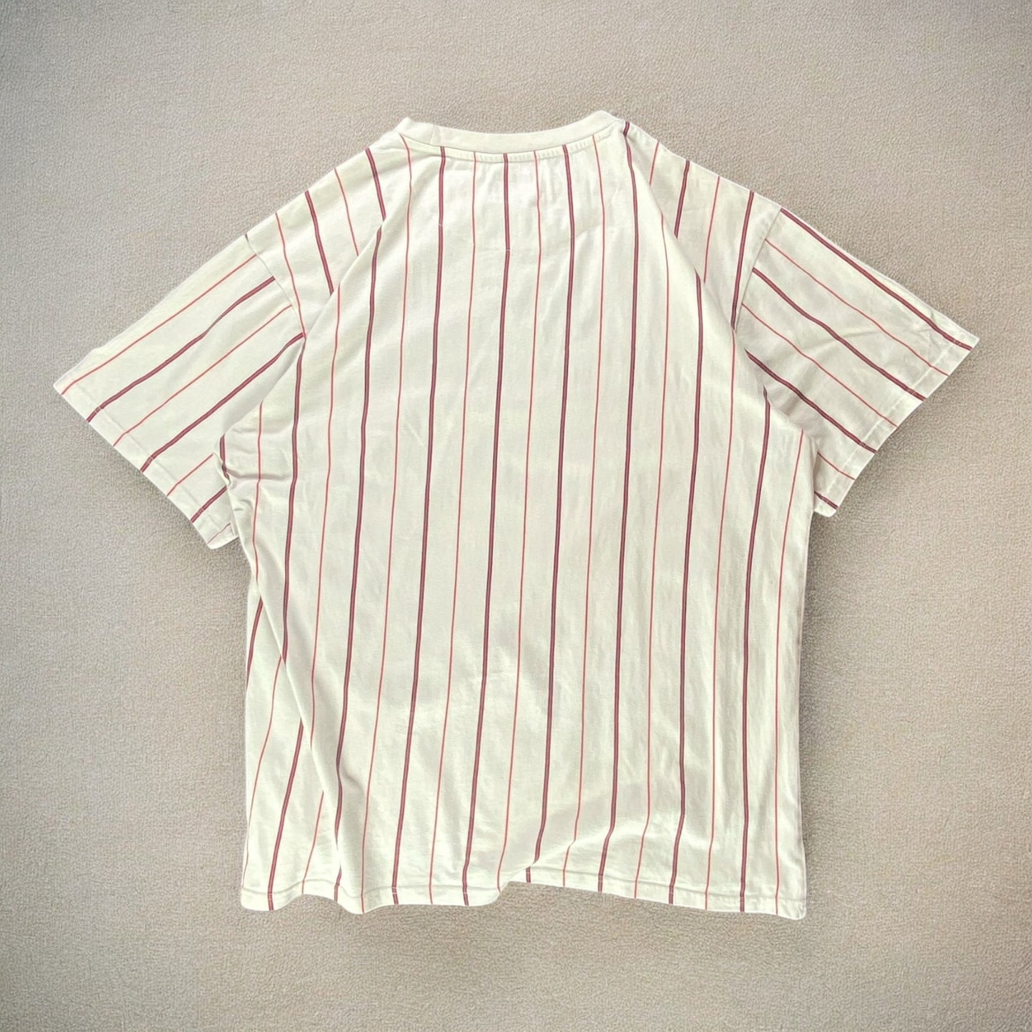 Karl Kani Signature Pinstripes White T-shirt