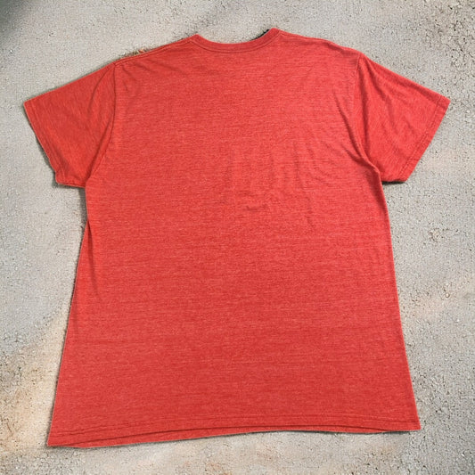 Premium Quality Racing Dale Earnhardt Orange T-shirt