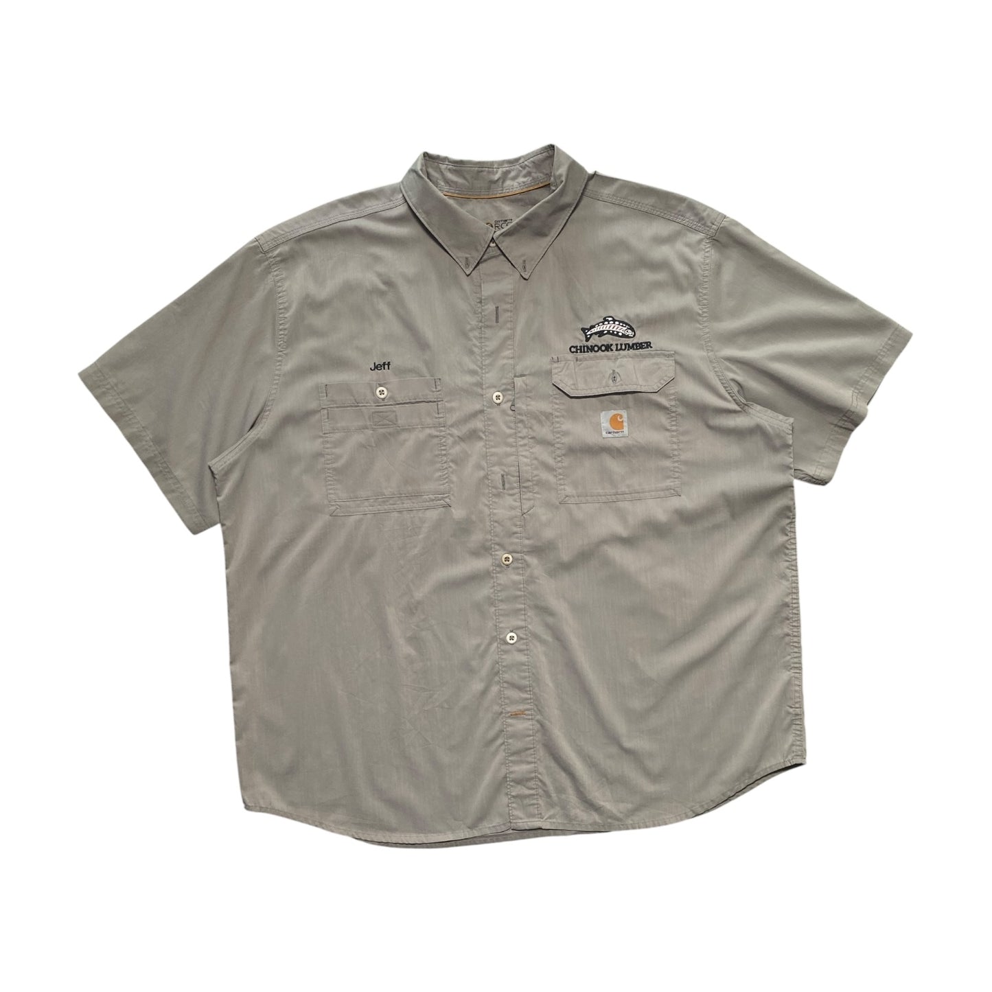 Carhartt Chinook Lumber "Jeff" Grey Button Up