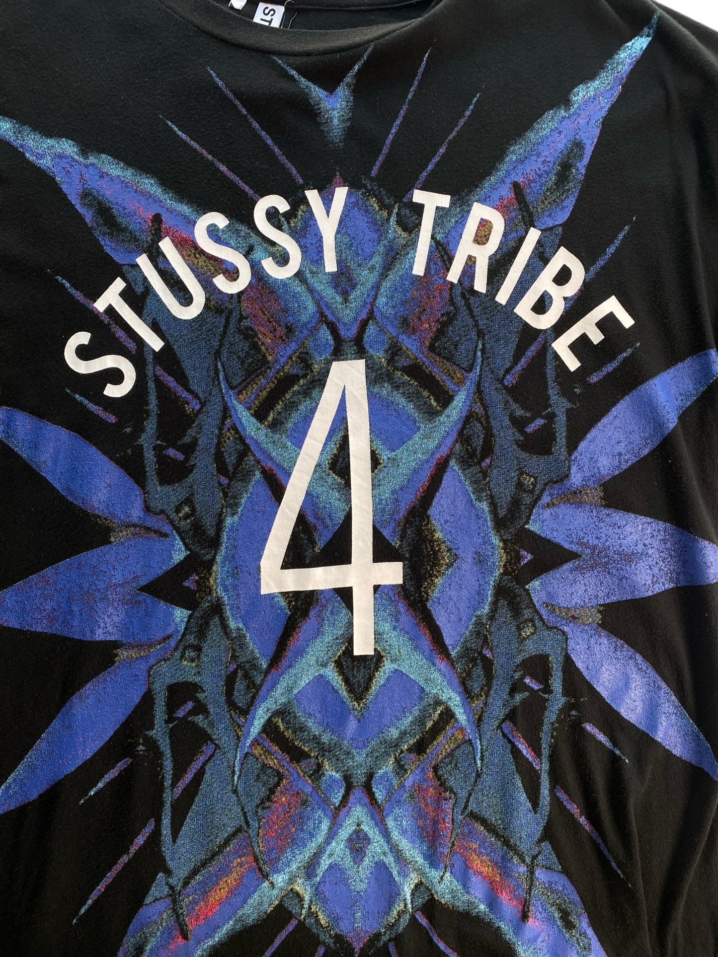 Stussy Tribe 4 Black Tee