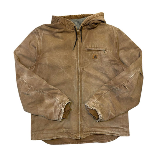 Vintage Carhartt Distressed Brown Jacket
