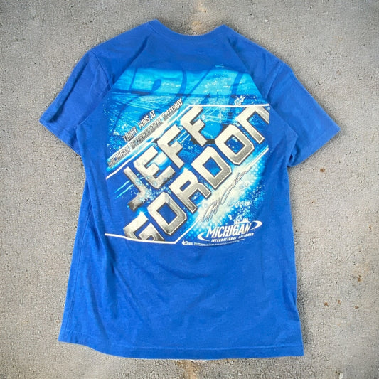 Jeff Gordon Quicken Blue Michigan Nascar T-shirt