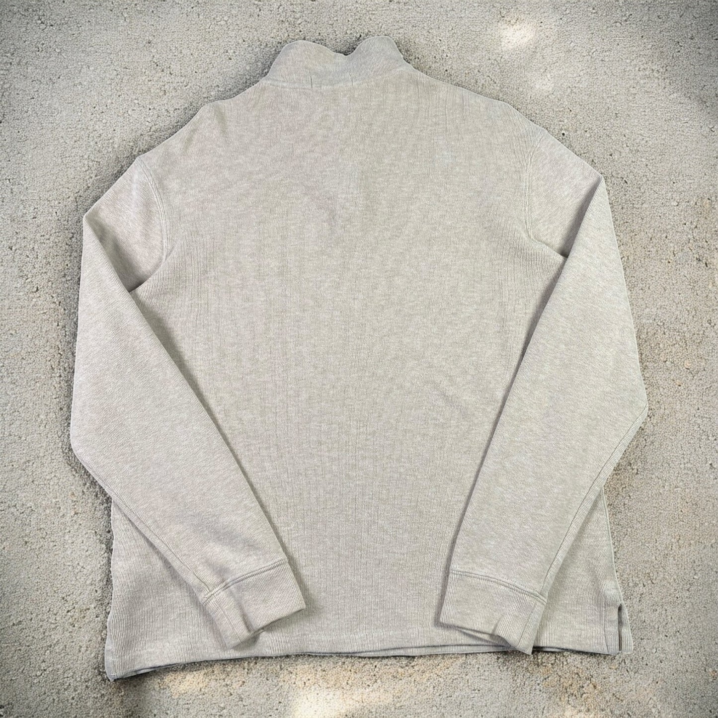 Polo Ralph Lauren Quarter-Zip Fleece Grey Sweatshirt