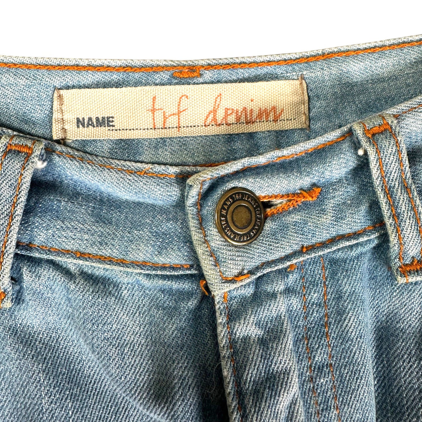 TRF Denim Light Blue Skirt