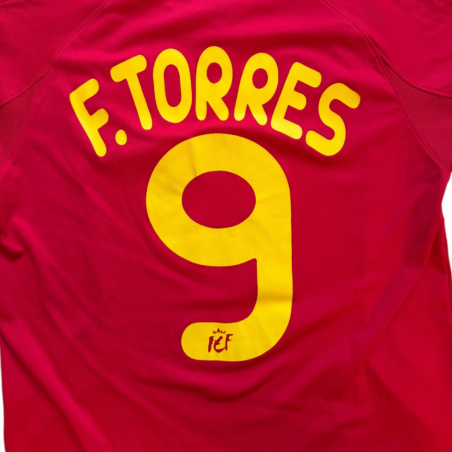 2010 Official Spanish Federation #9 F.Torres Jersey