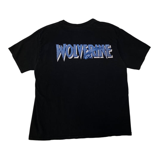 Vintage 90's Wolverine Marvel Black Tee
