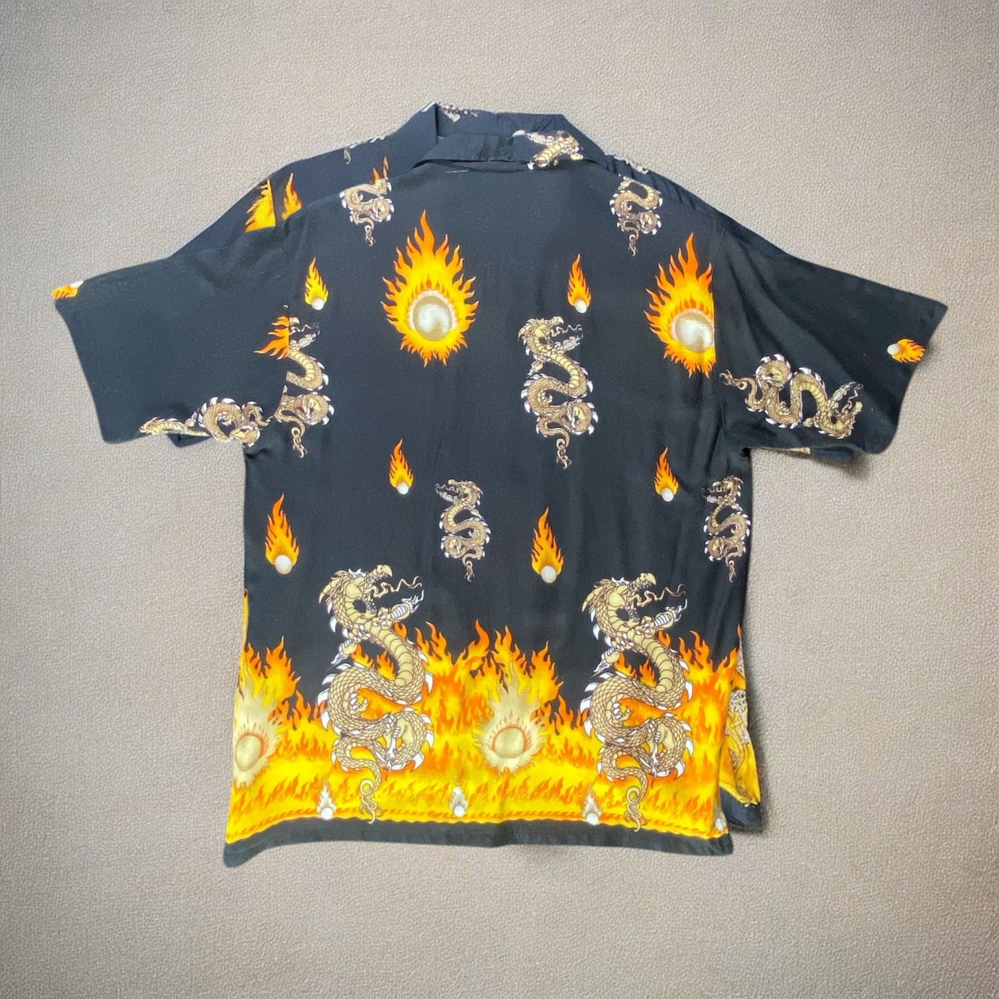 Blue Hawaii Datchler Dragon Black Shirt