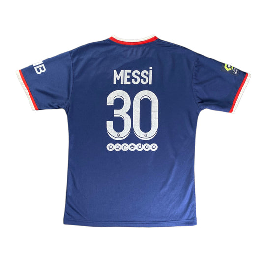 Nike Jordan Paris Saint-Germain Lionel Messi Navy Blue Jersey