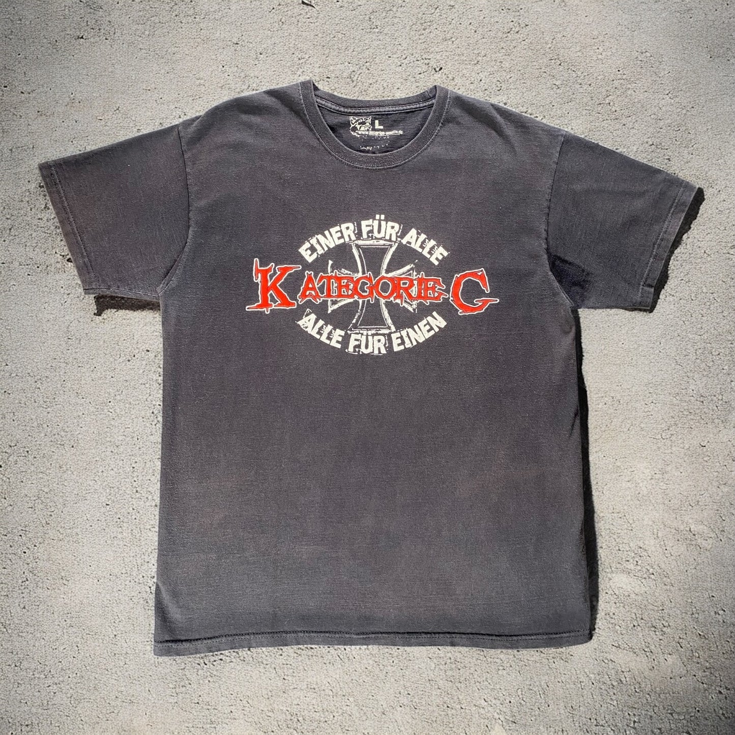 Einer Fur Alle & Alle Fur Einen Black Tee