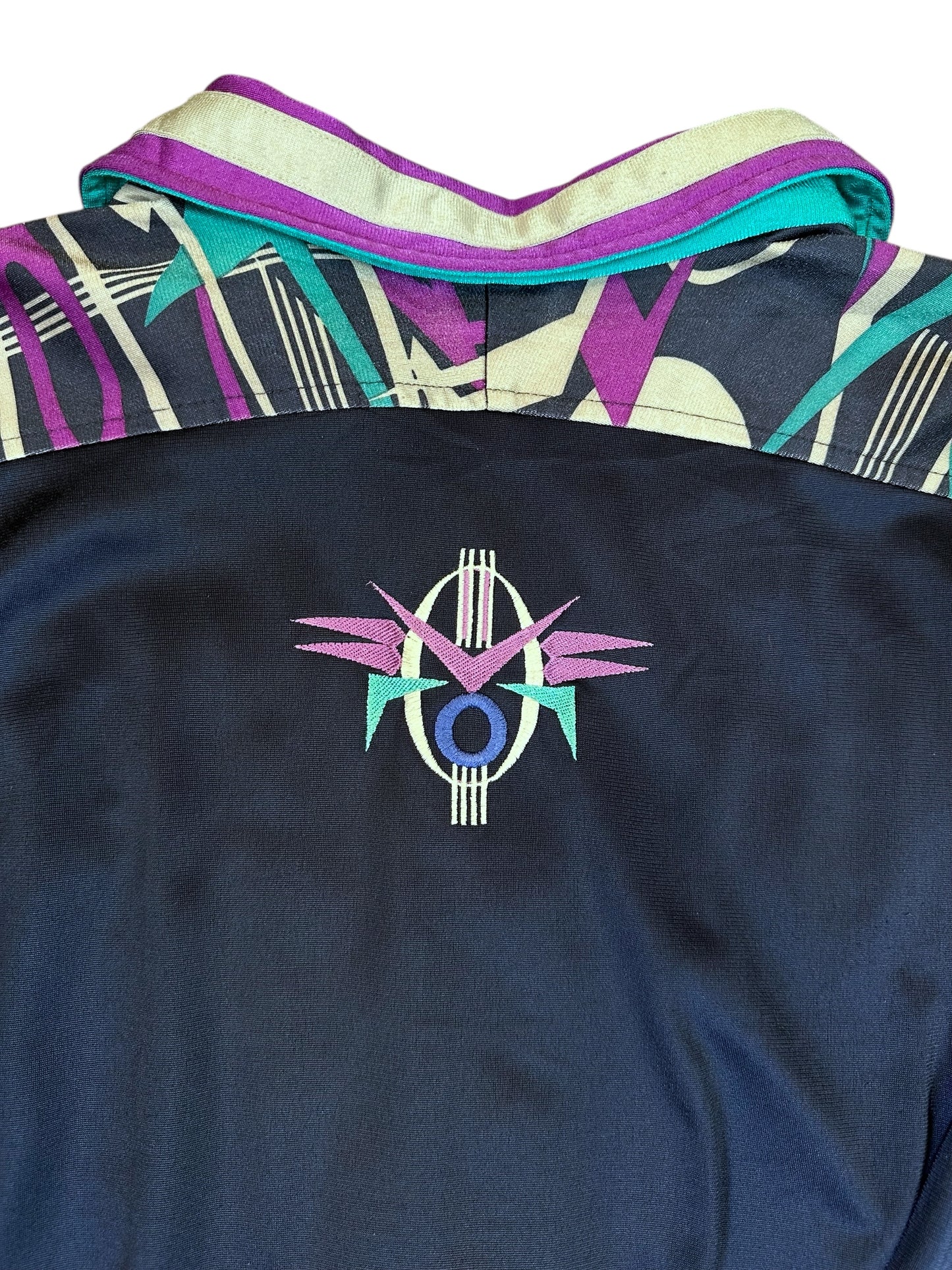 Vintage Lotto Navy & Purple Windbreaker