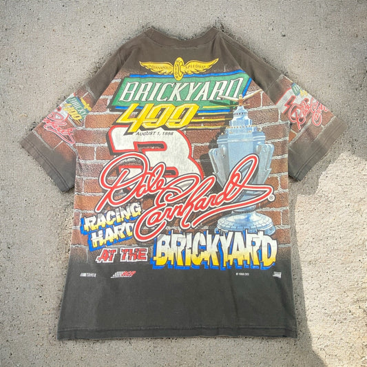 Vintage Dale Earnhardt Indy Brickyard Good-wrench Nascar T-shirt