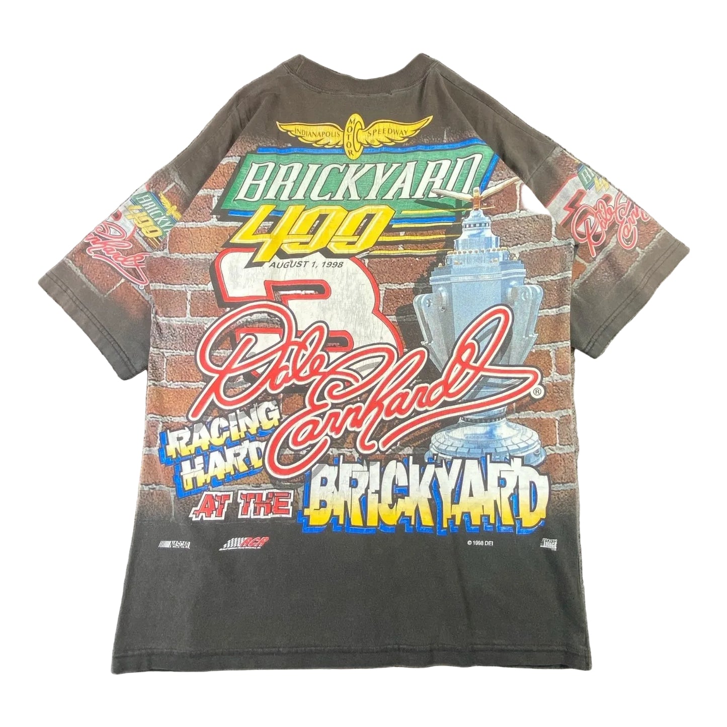 Vintage Dale Earnhardt Indy Brickyard Good-wrench Nascar T-shirt