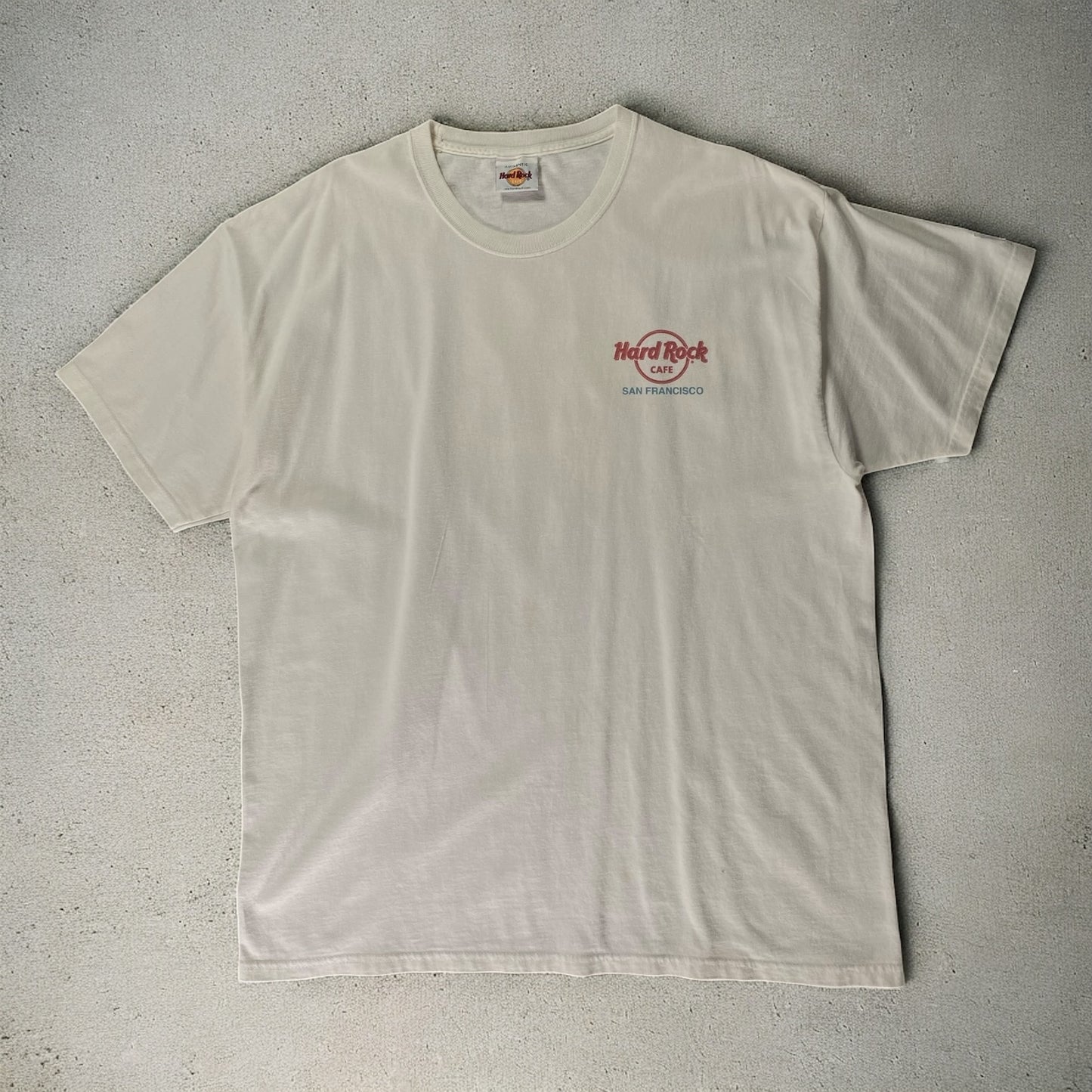 Hard Rock San Francisco Dragon White T-shirt