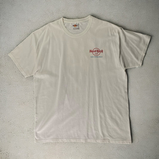 Hard Rock San Francisco Dragon White T-shirt