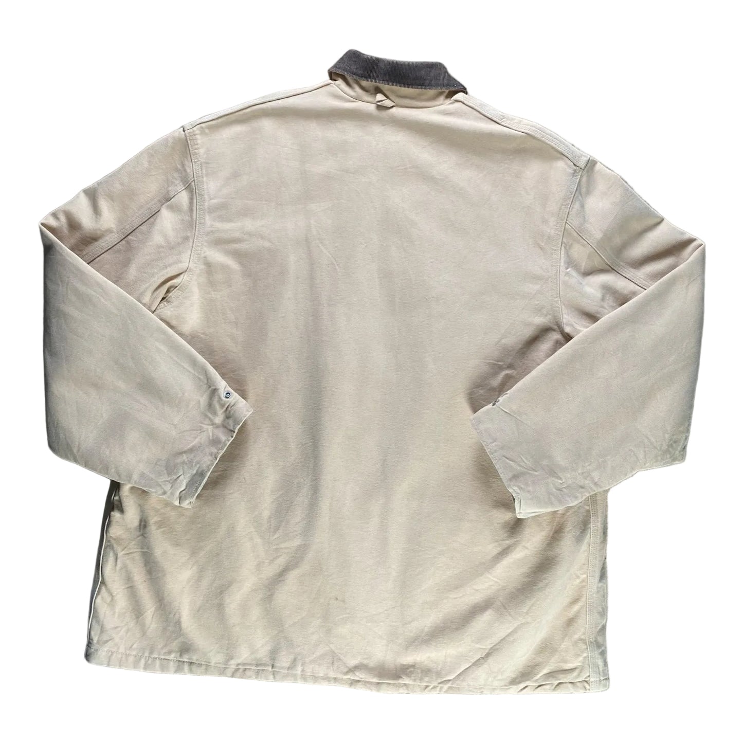 Carhartt Blanket-Lined Canvas Chore Coat Light Brown Jacket