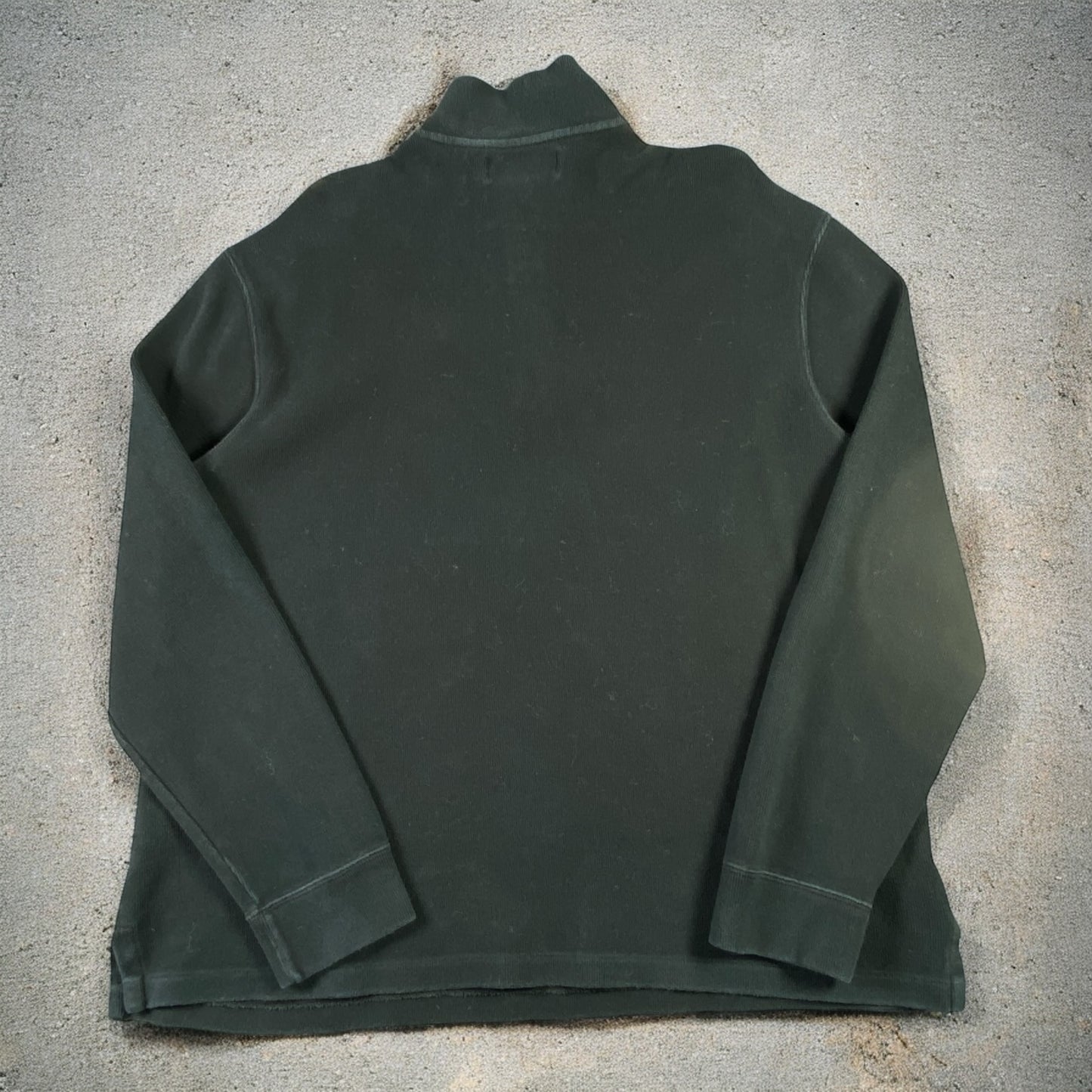 Polo Ralph Lauren Quarter-Zip Long Sleeve Black Sweater