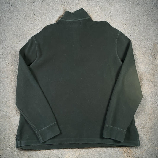 Polo Ralph Lauren Quarter-Zip Long Sleeve Black Sweater