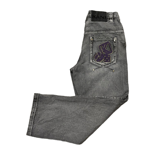 Karl Kani Vintage Double Dice Faded Jeans