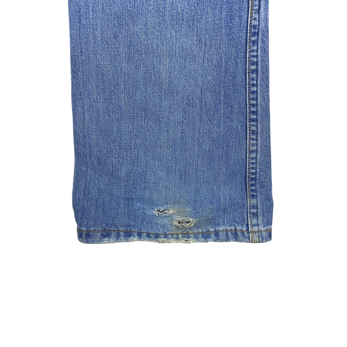 Levi's Orange Tab Distressed Low/Mid Rise Flare Jeans