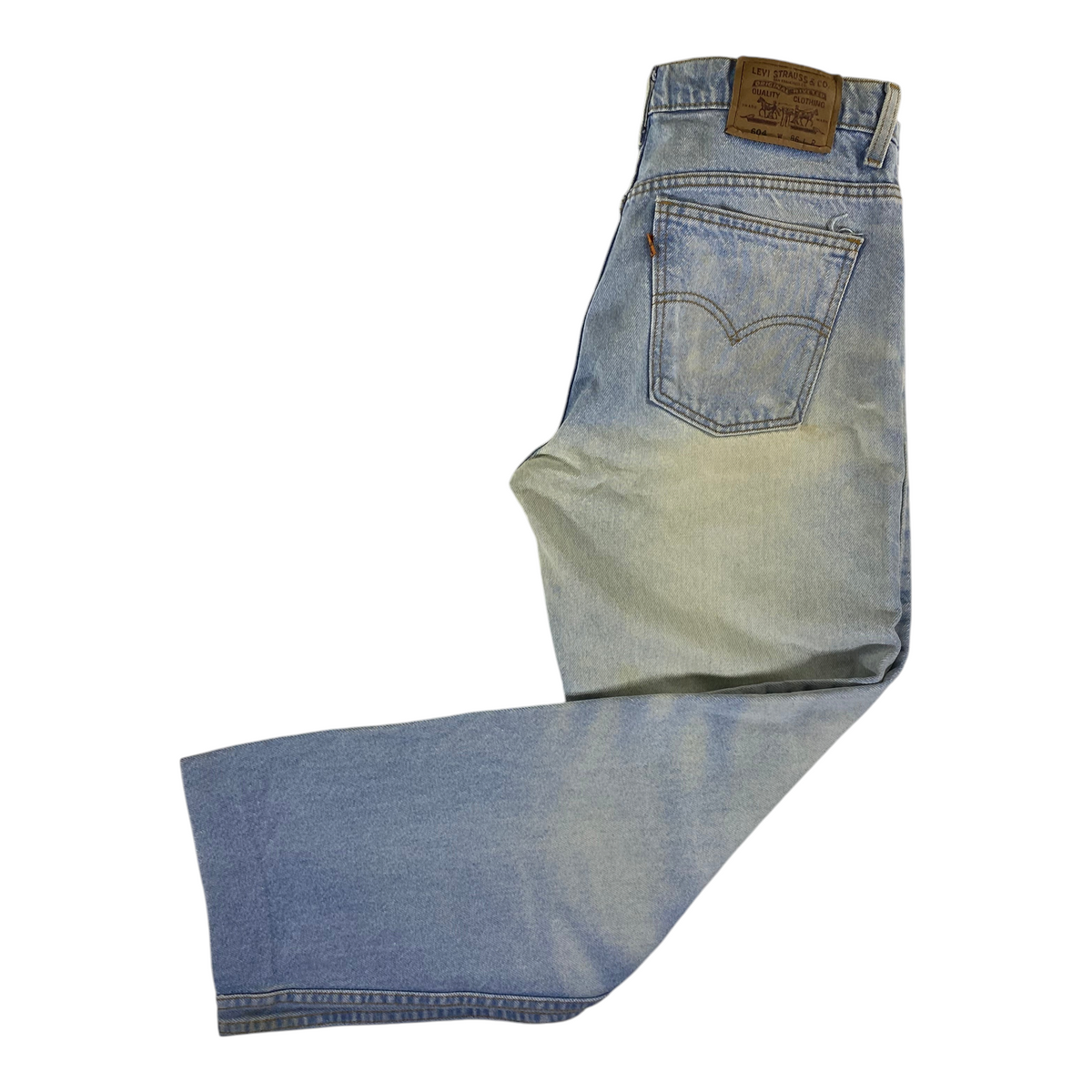 Levi's 604 Orange Tab Straight Leg Jeans