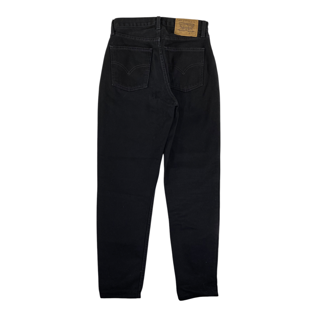 Levi's 882 Orange Tab High Rise Slim Tapered Mom Jeans