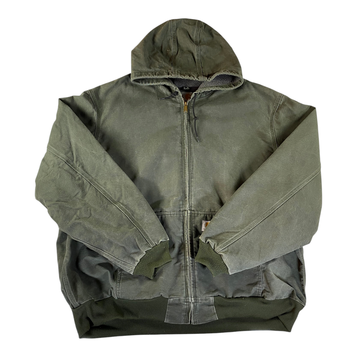 Carhartt Green Duck Canvas Active Jacket