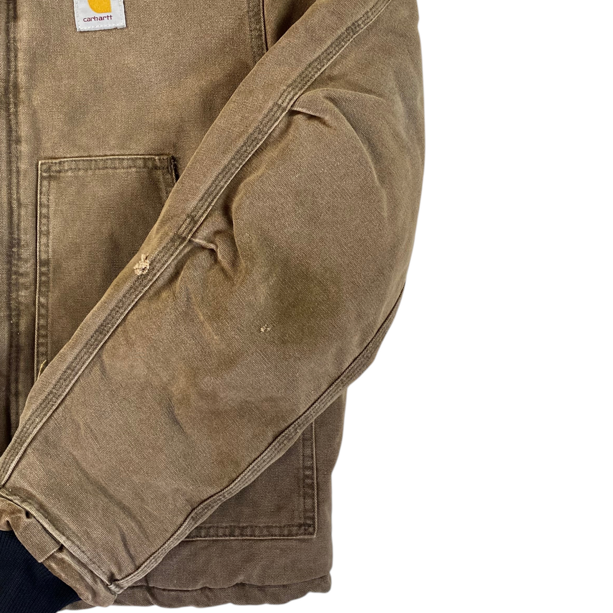 Carhartt J21 CHT Chestnut Brown Quilt Lined Traditional Arctic Jacket