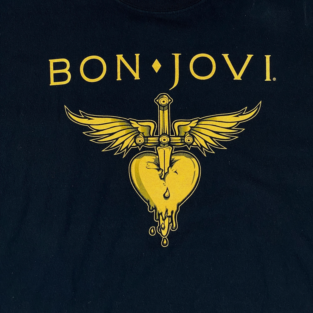 Bon Jovi 2010–2011 "The Circle" Australasia World Tour Band Graphic T-Shirt