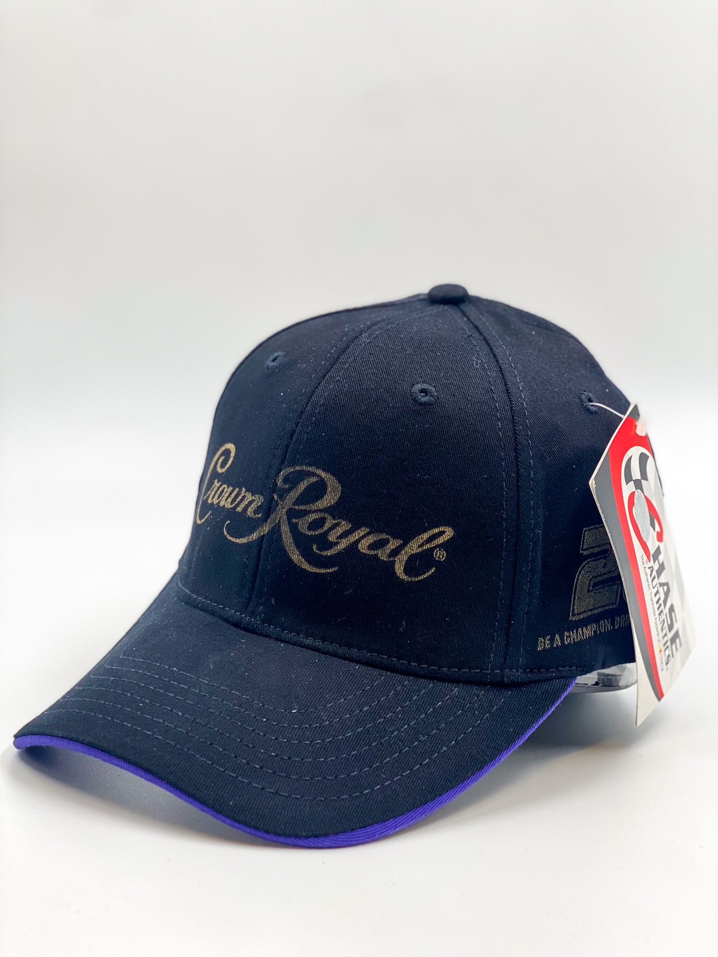 NASCAR Crown Royal Black Cap