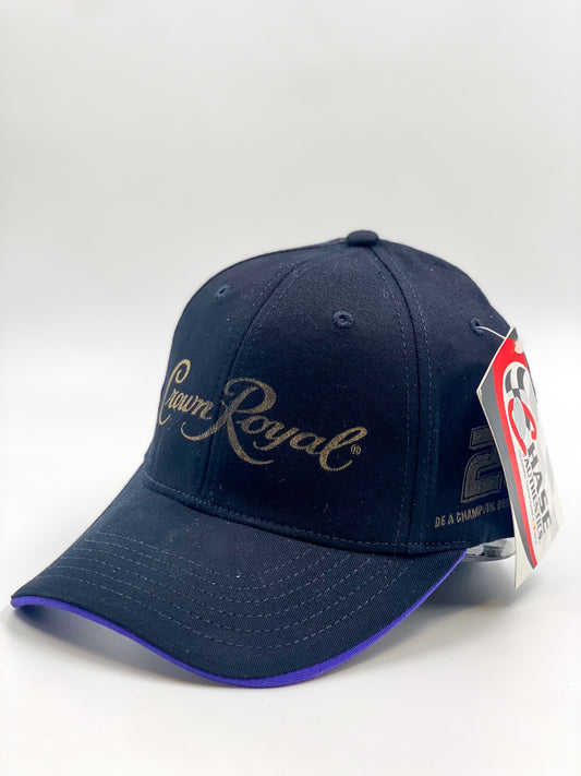 NASCAR Crown Royal Black Cap