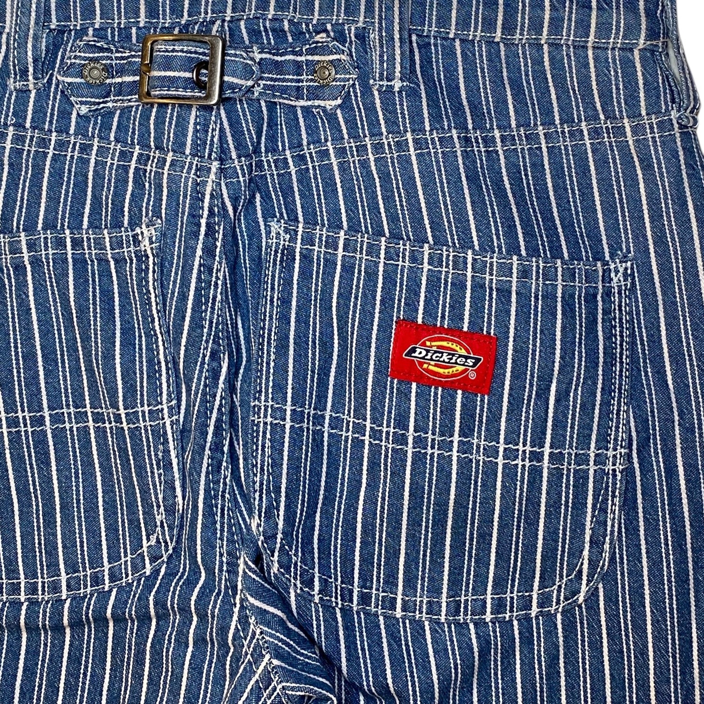 Dickies Hickory Stripe Cinch Back Pants