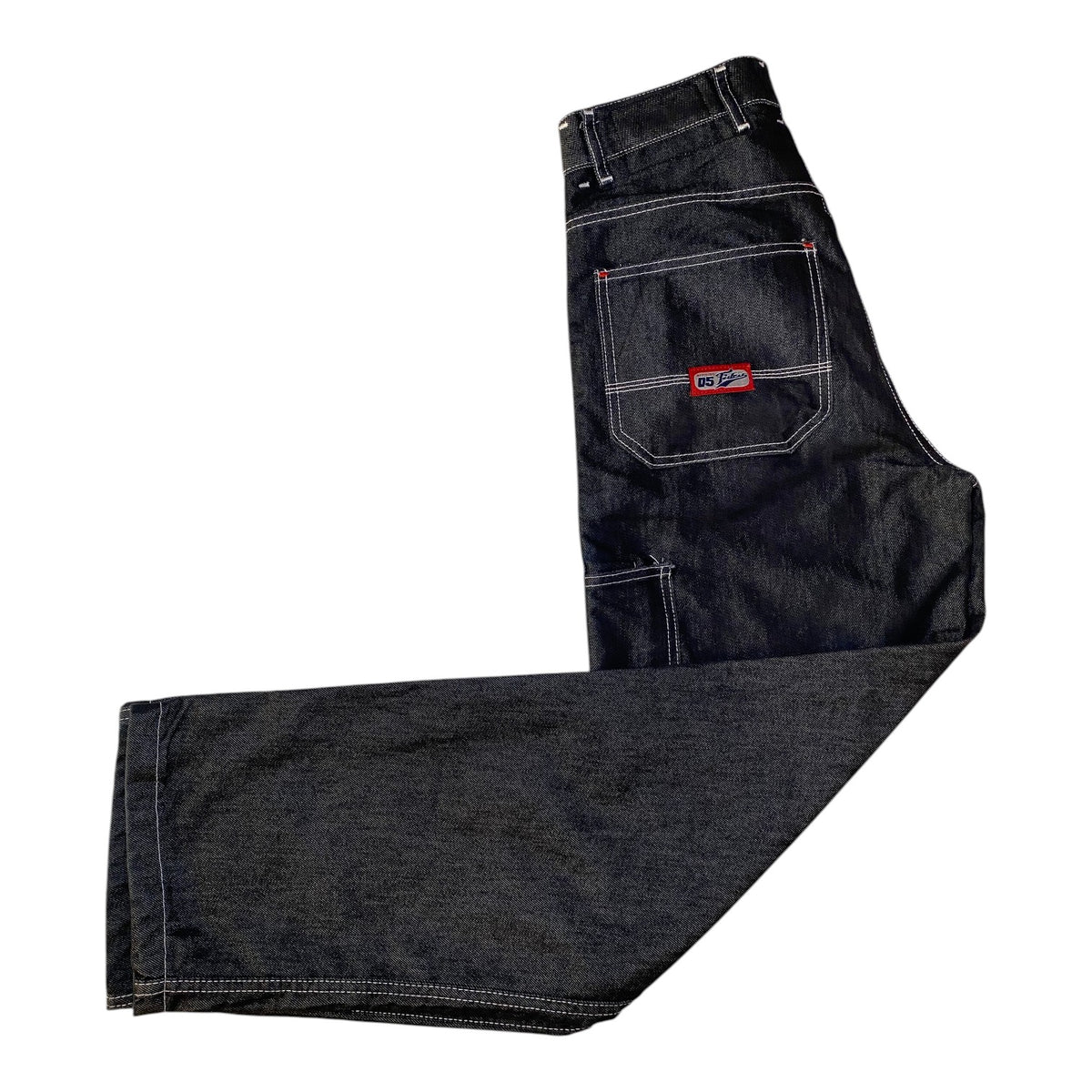 FUBU Reversible Contrast Stitch Baggy Y2K Jeans