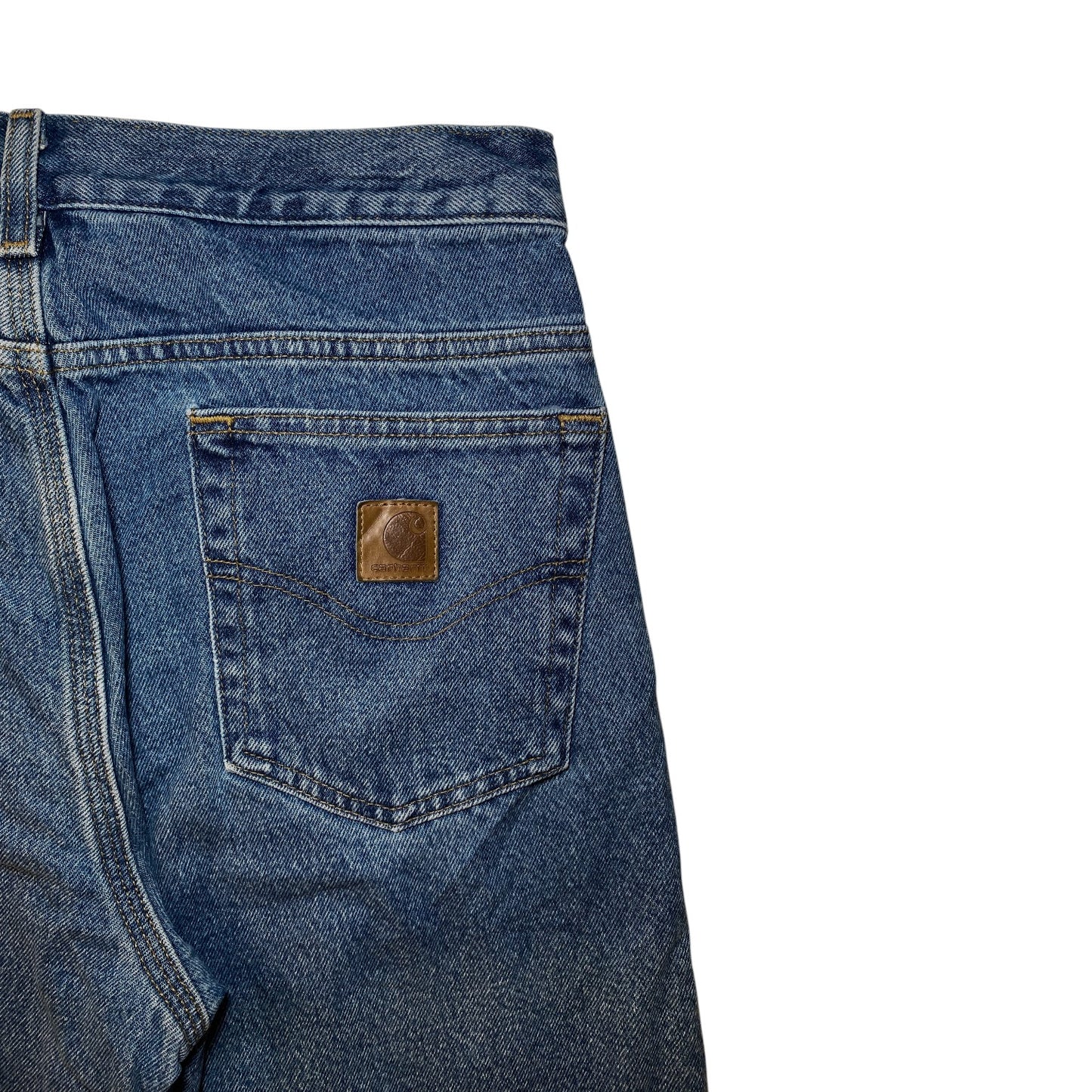 Carhartt Flannel-Lined Relaxed Fit Denim Jeans