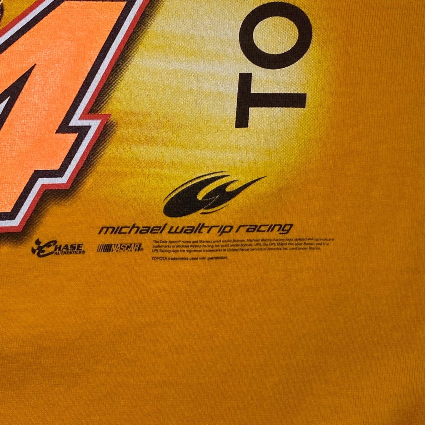 Chase Authentics Dale Jarrett #44 UPS Racing NASCAR T-Shirt