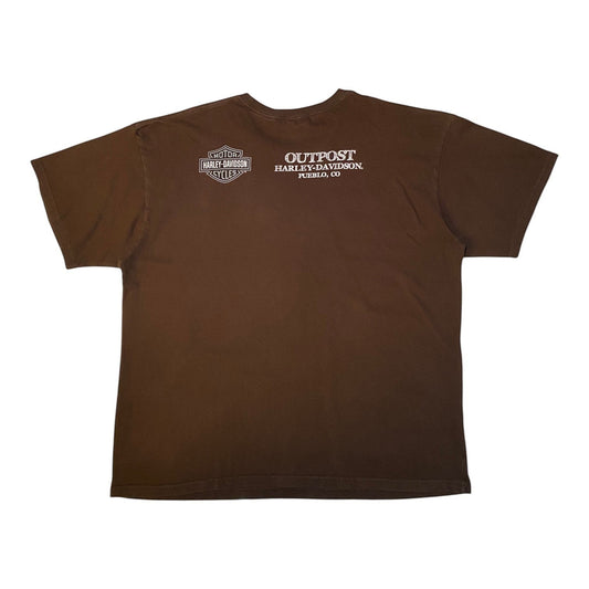 Harley-Davidson Outpost Pueblo Engine T-Shirt