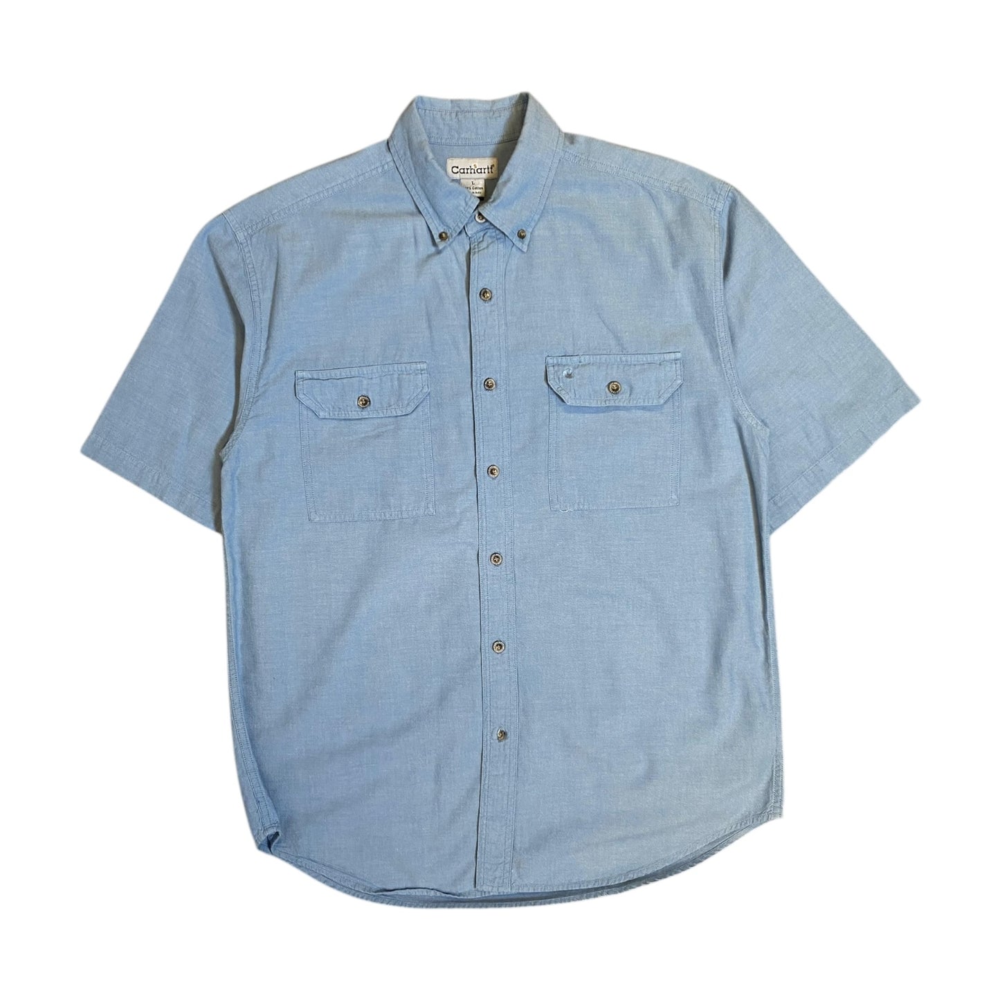Carhartt Blue Button Up Shirt