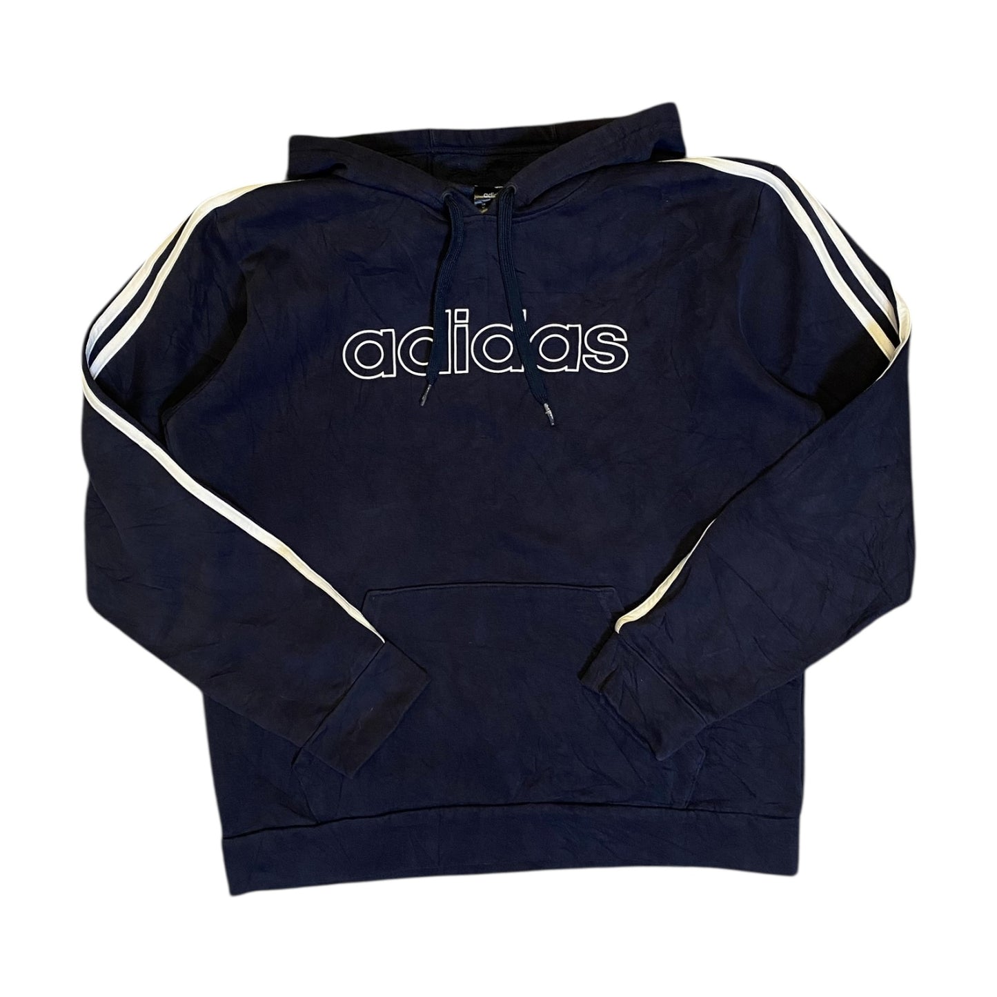 Adidas Vintage Hoodie Navy