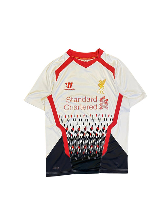 2013/14 Liverpool FC White/Red Jersey