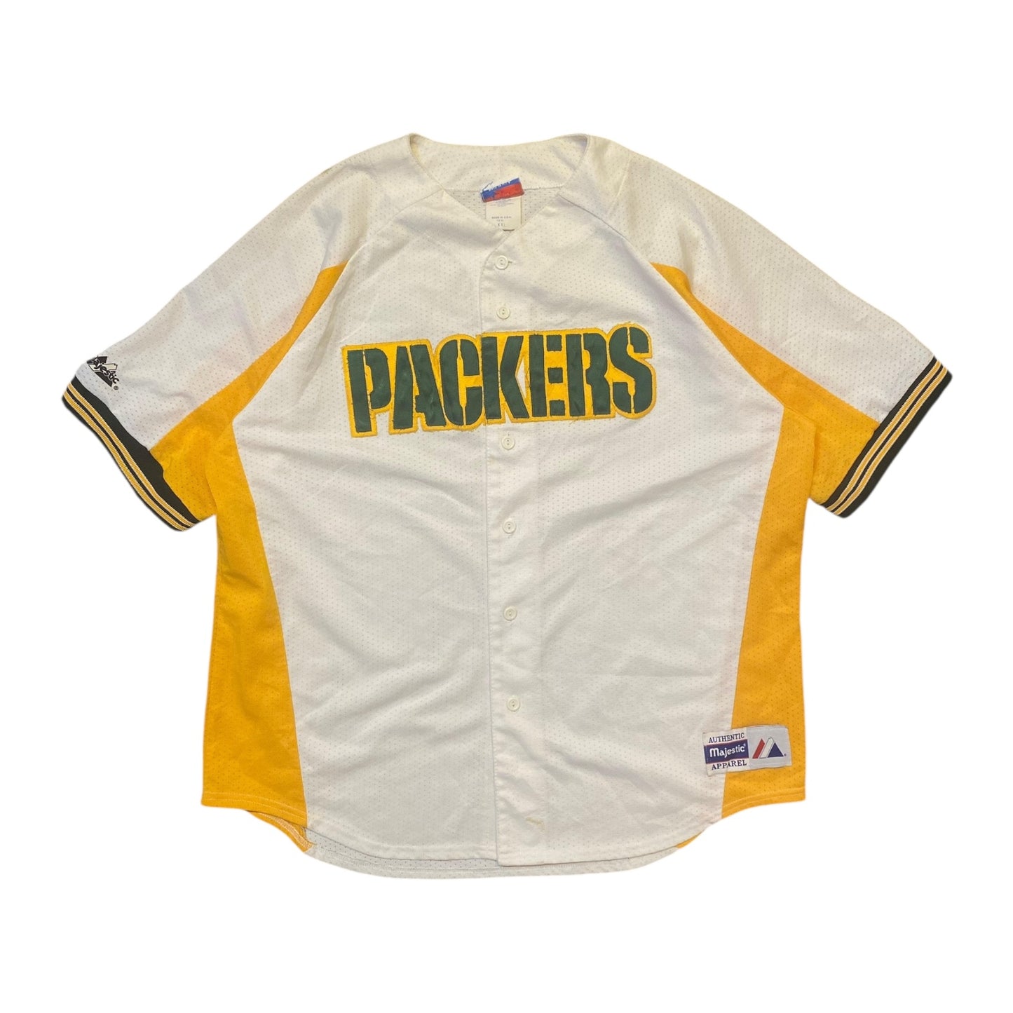 NFL Packers Button Up Jersey