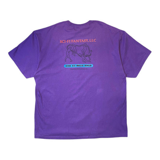 Sci-Fi Fantasy Purple T-Shirt