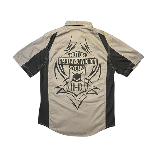 Harley Davidson Motor Club Button Up Shirt