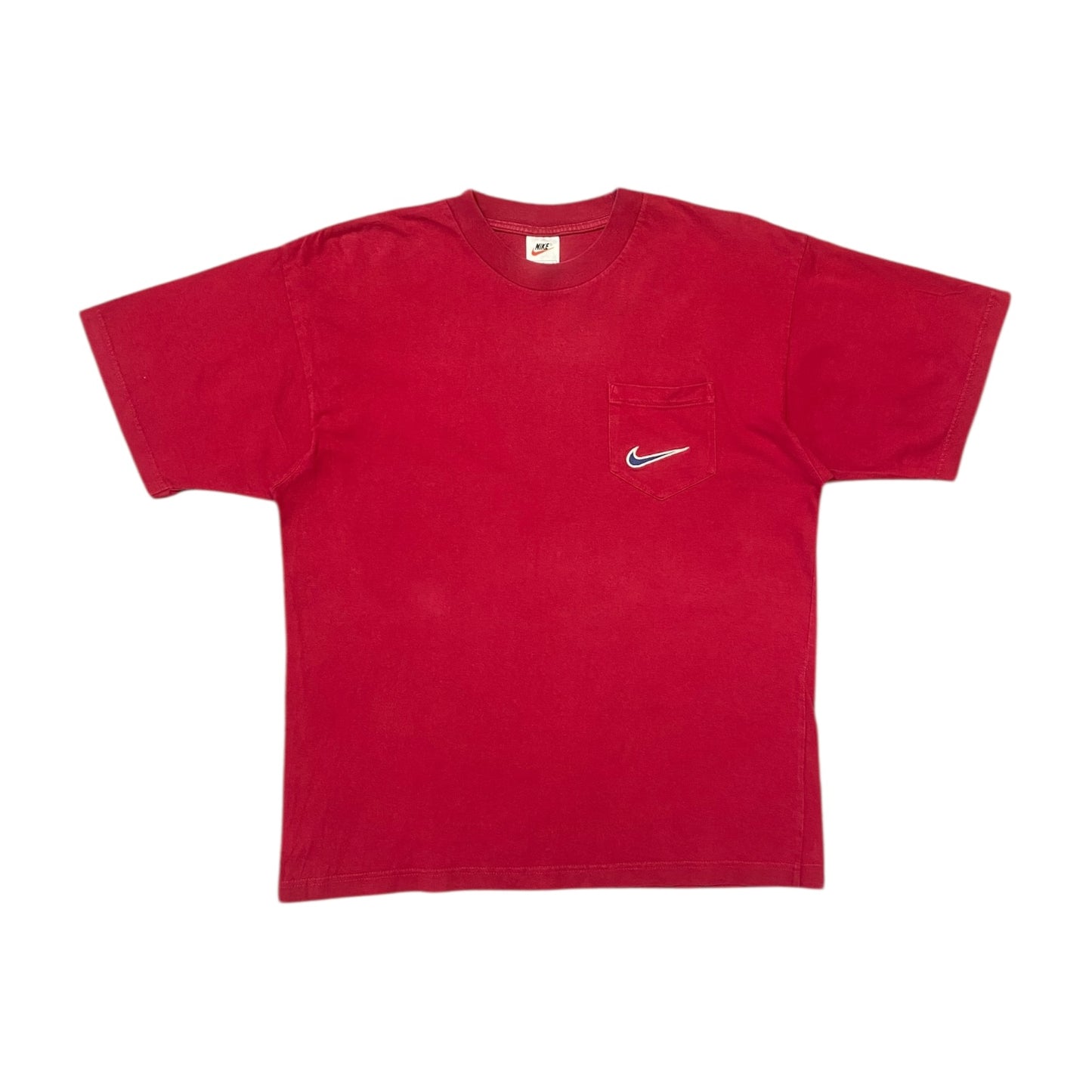 Nike Dark Red Pocket Logo T-Shirt