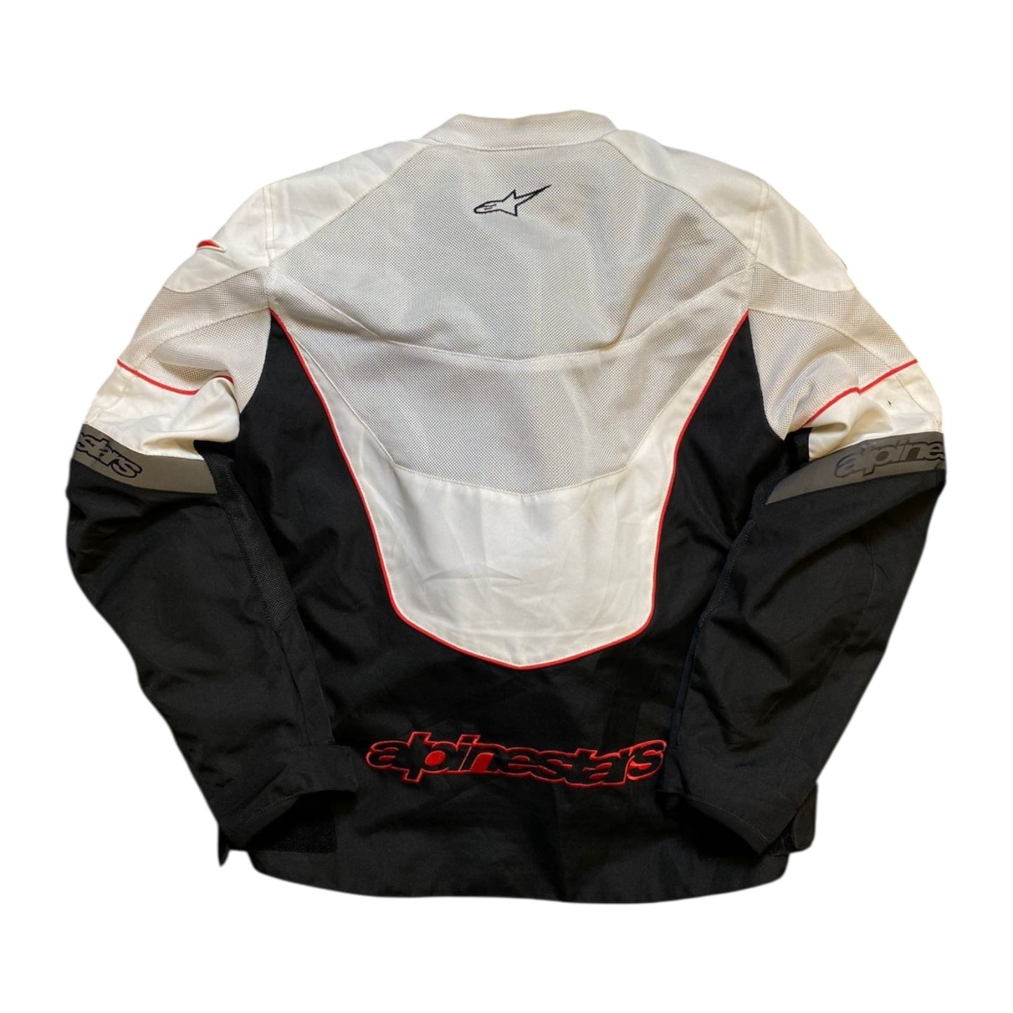 Alpinestars White/Black Motorcycle Jacket