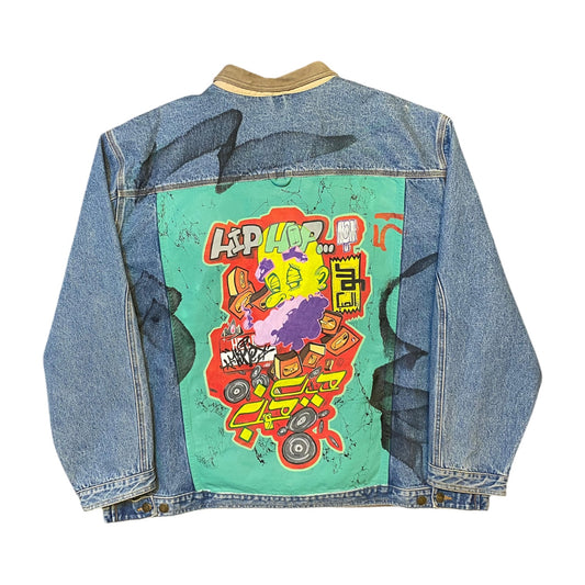 St John's Bay Custom Denim Jacket by Maajed Ahmed